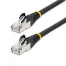 StarTech.com NLBK-150-CAT6A-PATCH カテゴリー6ALANケーブル/1.5m/ブラック/LSZH(低煙ゼロハロゲン)/10GbE500MHz/100WPoE++/S/FTP/ETL認証済/ツメ折れ防止機構付