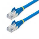 StarTech.com NLBL-50C-CAT6A-PATCH カテゴリー6ALANケーブル/50cm/ブルー/LSZH(低煙ゼロハロゲン)/10GbE500MHz/100WPoE++/S/FTP/ETL認証済/ツメ折れ防止機構付
