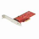 StarTech.com PEX4M2E1 M.2SSD-PCIex4変換アダプタM.2NGFFSSD(NVMeまたはAHCI)アダプターカード