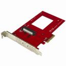 StarTech.com PEX4SFF8639 2.5インチU.2NVMeSSD対応U.2-PCIe変換アダプタSFF-8639コネクタ搭載PCIExpressカードPCIExpress3.0(4レーン)接続