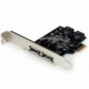 StarTech.com PEXESAT322I 外部eSATA2ポート/内部SATA2ポート増設PCIExpressカードジャンパーでポートの切替え可能ポートマルチプライヤ対応SATArev.3.0対応6Gbps
