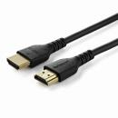 StarTech.com RHDMM1MP プレミアムハイスピードHDMIケーブル1mPremiumHDMIcable規格認証HDMI2.0準拠イーサネット対応4K/60Hz
