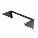 StarTech.com RK419WALLV スチール製垂直型ラックマウントブラケット(4U/19インチ)ウォールマウント型ラックマウントアダプター耐荷重57kg
