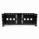 StarTech.com RKLCDBK 19インチラック/キャビネット用VESAマウントアダプタVESA規格LCDモニタ取付金具ANSI/EIARS310-D準拠