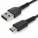 StarTech.com RUSB2AC2MB 2mUSB-A-USB-CケーブルUSB2.0準拠ブラック