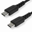 StarTech.com RUSB2CC1MB 1mUSBType-CケーブルブラックUSB2.0準拠データ&充電ケーブル