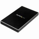 StarTech.com S251BMU313 USB3.1(10Gbps)接続2.5インチSATASSD/HDDドライブケースアルミ製ポータブル&シングルドライブケース