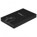 StarTech.com S251BMU3FP 外付け2.5インチHDD/SSDケース指紋認証機能SATA対応ハードディスクケースUSB-C/USB-A対応機器と接続