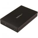 StarTech.com S251BU31315 2.5インチSATA対応SSD/HDDケースUSB3.1(10Gbps)USB-CまたはUSB-Aポート接続対応ドライブ高さ5mmから15mmに対応
