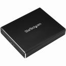 StarTech.com SM22BU31C3R USB接続M.2SATASSD対応デュアルスロットアダプタケースUSB3.1Gen2(10Gbps)対応ケーブル付属(USB-A-Micro-B/USB-C-Micro-B)RAID対応