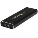 StarTech.com SM2NGFFMBU33 USB3.0接続M.2SATASSDケースUASP対応M.2(NGFF/B-Key)対応ソリッドステートドライブケースUSBバスパワー対応