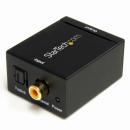 StarTech.com SPDIF2AA デジタル(光&同軸)-アナログオーディオコンバーター変換器入力:Toslink/デジタルコアキシャル出力:コンポジット(RCA)