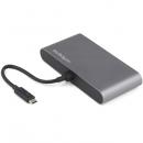 StarTech.com TB3DKM2DPL Thunderbolt3ハブサンダーボルト3ミニドックデュアル4K/60HzDisplayPort/1ポートUSB-Aハブ(3.2)/ギガビット有線LANポート
