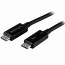 StarTech.com TBLT34MM50CM 0.5mThunderbolt3(40Gbps)USB-Cケーブルサンダーボルト/USBに対応