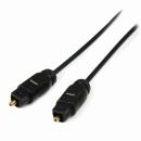 StarTech.com THINTOS15 4.5mToslink光デジタル角型S/PDIFオーディオケーブル