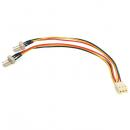 StarTech.com TX3SPLITTER 15cmファン用二股分岐電源ケーブルCPUクーラーやファンの電源用に1x3ピン(メス)-2x3ピン(オス)