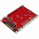 StarTech.com U2M2E125 M.2ドライブ-U.2(SFF-8639)ホストアダプタM.2PCIeNVMeSSD対応