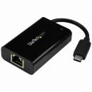 StarTech.com US1GC30PD USB-C接続ギガビット有線LANアダプタUSB給電(PowerDelivery)2.0対応USBType-C/オス-GbE(RJ45)/メス