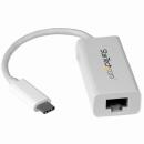 StarTech.com US1GC30W USB-C接続ギガビット有線LAN変換アダプタホワイトUSB3.1Type-C(オス)-RJ45(メス)USB3.1Gen1(5Gbps)