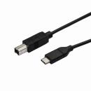 StarTech.com USB2CB50CM USB-C-USB-Bプリンターケーブルオス/オス0.5mUSB2.0準拠