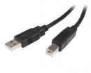 StarTech.com USB2HAB5M 5mUSB2.0ケーブル(ABタイプ)USB(A)オスーUSB(B)オスブラック