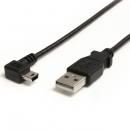 StarTech.com USB2HABM3RA 91cmミニUSB変換ケーブルminiUSB右向きL型ケーブルUSBA端子オス-USBmini-B端子オス