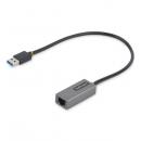 StarTech.com USB31000S2 USB有線LANアダプター/USB-A接続/USB3.2Gen1/10/100/1000Mbps/30cm一体型ケーブル/各種OS/スペースグレー/ギガビットイーサネット