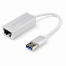 StarTech.com USB31000SA USB3.0-ギガビットイーサネット有線LANアダプタ(シルバー)USB3.0A(オス)-RJ45(メス)10/100/1000MbpsNICネットワークアダプタ