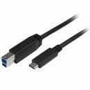 StarTech.com USB315CB2M USB-C-USB-Bケーブル2mオス/オスUSB3.0準拠