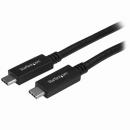 StarTech.com USB315CC1M USB-C-USB-Cケーブル1mオス/オスUSB3.0(5Gbps)USB-C充電ケーブルUSBType-Cケーブル