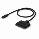 StarTech.com USB31CSAT3CB USB3.1(10Gbps)対応SATA-USB変換アダプタケーブル2.5インチSATASSD/HDDに対応ノートパソコンのUSB-C(Type-C)ポートに接続SATA1.0/2.0/3.0規格対応