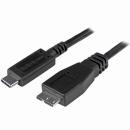 StarTech.com USB31CUB50CM USB-C-MicroB変換ケーブル0.5mオス/メスUSB3.1(10Gbps)対応USB3.1Type-C-MicroUSBType-B
