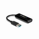 StarTech.com USB32VGAES スリムタイプUSB3.0-VGA変換アダプタ外付けディスプレイ増設アダプタUSB3.0A(オス)-VGA高密度D-Sub15ピン(メス)1920x1200/1080p