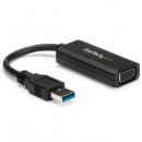 StarTech.com USB32VGAV USB3.0-VGA変換アダプタオンボード・ドライバインストールに対応USB3.0A(オス)-VGA高密度D-Sub15ピン(メス)1920x1200(USB3.0の場合)