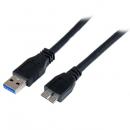 StarTech.com USB3CAUB1M IF認証SuperSpeedUSB3.0ケーブル(A-Micro-B)1mオス/オス