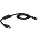 StarTech.com USB3S2ESATA3 USB3.0-eSATA変換アダプタケーブル(91cm)eSATA対応HDD/SSD/光学ドライブを接続可能