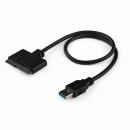 StarTech.com USB3S2SAT3CB SATA-USB3.0変換ケーブルアダプタUASP対応2.5インチSATA3.0SSD/HDD対応