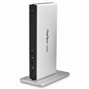 StarTech.com USB3SDOCKDD USB3.0接続ドッキングステーションMac/Windows対応デュアルDVIモニタ対応縦置きスタンド付属HDMI/VGA変換アダプタ付属5xUSB3.0ギガビットイーサネットポート