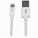 StarTech.com USBLT2MW 2miPhone/iPod/iPad対応AppleLightning-USBケーブルホワイトAppleMFi認証取得ライトニング8ピン(オス)-USBA(オス)充電&同期用ケーブル