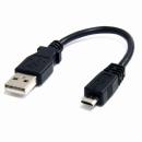 StarTech.com UUSBHAUB6IN 15cmmicroUSB2.0変換ケーブルアダプタUSBAオスーUSBmicro-BオスHighSpeedUSB2.0対応