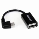 StarTech.com UUSBOTGRA 12cmL型MicroUSB-USBOTG変換アダプタマイクロUSBホストケーブルUSBAタイプメスーUSBMicro-Bタイプオス