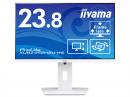 iiyama XUB2492HSU-W6 液晶ディスプレイ 23.8型/FHD 1920×1080/HDMI ×1、DisplayPort ×1/IPS方式（ノングレア）/昇降/画面縦回転/画面角度調整