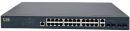 FXC FXC5728 24ポート 10/100/1000Mbps および 4ポートSFP 管理機能付スイッチ