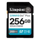 Kingston SDG4/256GB 256GB SDXCカード Canvas Go! Plus Class 10 UHS-I U3 最大200MB/秒読取