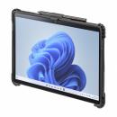 サンワサプライ PDA-SF12BK Surface Pro 第11世代/10/9用耐衝撃ケース（ショルダーベルト付き）