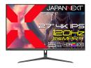 【法人様宛限定】JAPANNEXT JN-IPS27G120U-C6 ゲーミング液晶ディスプレイ 27型/3840×2160/HDMI×2、DP、USB Type-C/ブラック/スピーカー有/2年保証