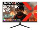 【法人様宛限定】JAPANNEXT JN-IPS27G165U ゲーミング液晶ディスプレイ 27型/3840×2160/HDMI×2、DP×2/ブラック/スピーカー有/2年保証