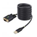 StarTech.com 1P10FFC-USB-SERIAL USB - RS232Cシリアル変換ケーブル/ストレート/USB 2.0/3m/1ポート/ESD/シリアルコンバーター