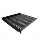 StarTech.com SHELF-1U-20-FIXED-V サーバーラック棚板/1U/19インチラック対応/放熱スリット付き/奥行50.8cm/耐荷重25kg/ラックアクセサリー