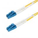 StarTech.com SMDOS2LCLC7M 光ファイバー ケーブル/OS2シングルモード/7m/LC-LC/2芯/デュプレックス/LSZH/アクア/オプティカル